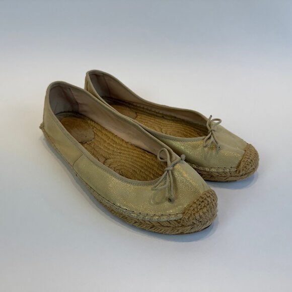 Kurt Geiger Beige Espadrille Ballet Flats, EU 41 - Picture 6 of 16